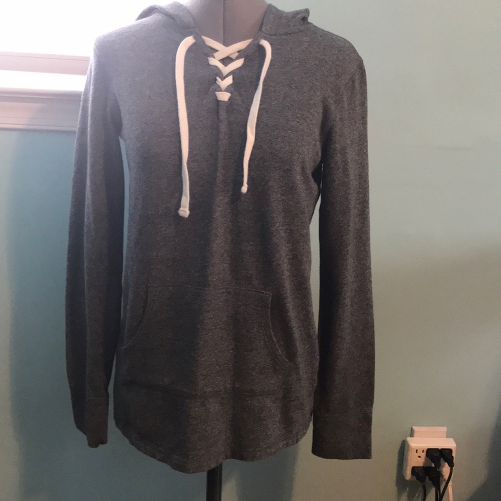 Grey hoodie